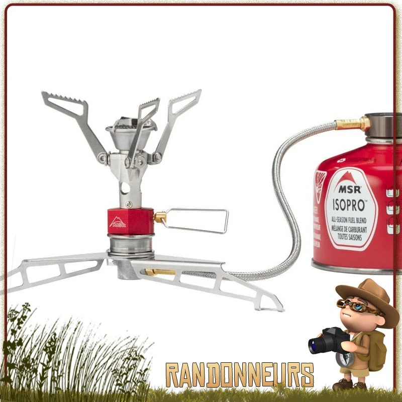 Adaptateur Déporté LowDown Réchaud MSR 1 Adaptateur Déporté LowDown Réchaud MSR