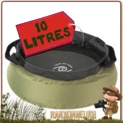Bassine Souple Etanche 10 Litres Sea To Summit