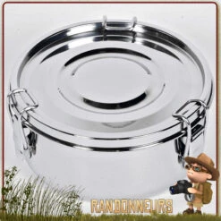 Boite Alimentaire Inox étanche 150 Cl RELAGS -Camp Horizon Soldes Magasin boite alimentaire inox etanche 150 cl relags 4
