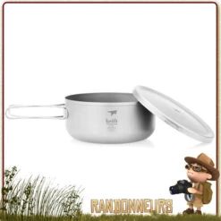 Boite Bol Titane 1 L Avec Poignées Keith -Camp Horizon Soldes Magasin boite bol titane 1 l avec poignees keith 3