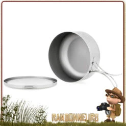 Boite Bol Titane 1.2 L Avec Poignées Keith -Camp Horizon Soldes Magasin boite bol titane 12 l avec poignees keith 7