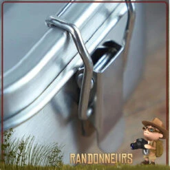 Origin Outdoors Boite Inox Alimentaire étanche 120cl Origins Outdoor -Camp Horizon Soldes Magasin boite inox alimentaire etanche 120cl origins outdoor 3