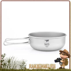 Bol Titane 40 Cl Avec Poignées Keith