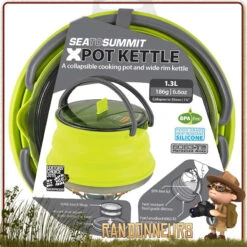 Bouilloire Pliable XKETTLE 130 Cl Sea To Summit -Camp Horizon Soldes Magasin bouilloire pliable xkettle 130 cl sea to summit 5