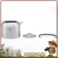 Bouilloire Titane 150 Cl KEITH -Camp Horizon Soldes Magasin bouilloire titane 150 cl keith 2