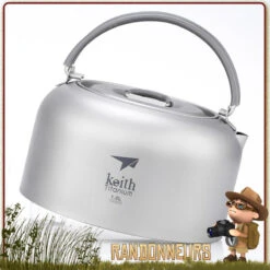 Bouilloire Titane 1L KEITH 10 Bouilloire Titane 1L KEITH -Camp Horizon Soldes Magasin bouilloire titane 1l keith 4