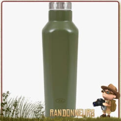 Bouteille Inox Isotherme Ashta 50cl Highlander Verte