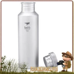 Bouteille Sport Titane 70 Cl KEITH -Camp Horizon Soldes Magasin bouteille sport titane 70 cl keith 2