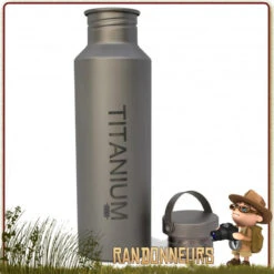 Bouteille Ti-Lid Titanium 650 Ml VARGO