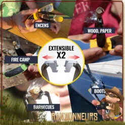 Briquet Solaire SUNCASE Gear Solar Brother -Camp Horizon Soldes Magasin briquet solaire suncase gear solar brother 6