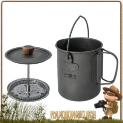 Cafetière Pot French Press 3 En 1 Origin Outdoors -Camp Horizon Soldes Magasin cafetiere pot french press 3 en 1 origin outdoor 4