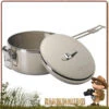 Casserole Alpine StowAway 1100 Ml Inox MSR