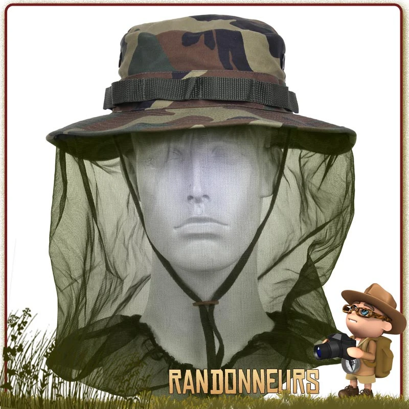Chapeau Avec Moustiquaire Camouflage Rothco 1 Chapeau Avec Moustiquaire Camouflage Rothco