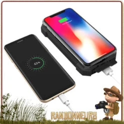 Chargeur Solaire Beluga 10000 PowerPlus -Camp Horizon Soldes Magasin chargeur solaire beluga 10000 powerplus 2