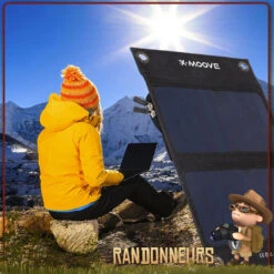 Chargeur Solaire Solargo Trek 12W Avec Batterie X-MOOVE