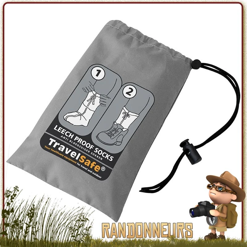 Chaussettes De Protection Contre Les Sangsues Travelsafe 5 Chaussettes De Protection Contre Les Sangsues Travelsafe – Image 5