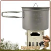 Combo Popote Réchaud Titane Ultra Light System 90cl Toaks
