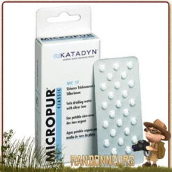 Comprimés MICROPUR Classique MC 1T Katadyn