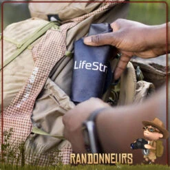 Filtre Gravité FLEX PEAK 3L Lifestraw -Camp Horizon Soldes Magasin filtre gravite flex peak 3l lifestraw 4