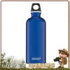 Gourde Aluminium TRAVELLER 1 Litre SIGG BLEUE