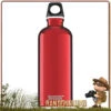 Gourde Aluminium TRAVELLER 60 Cl SIGG Rouge