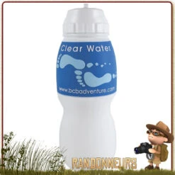 Gourde Filtre CLEAR WATER Blanche Water To Go