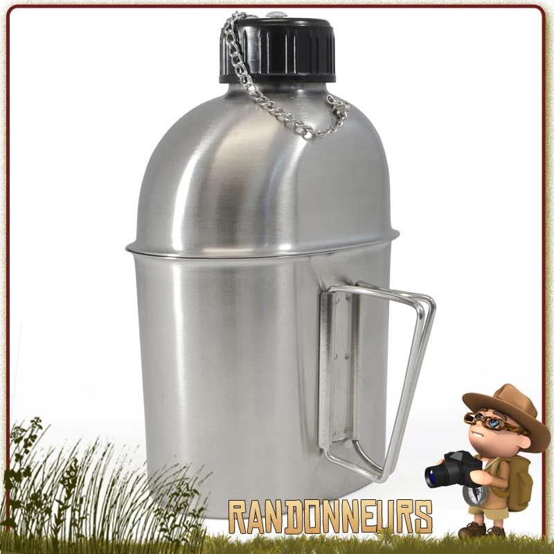 Gourde Inox Avec Quart Origin Outdoors 3 Gourde Inox Avec Quart Origin Outdoors – Image 3