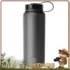 Gourde Inox Large Ouverture 1L Origin Outdoors GRISE