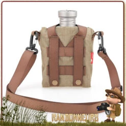 Gourde Militaire Titane Avec Quart KEITH -Camp Horizon Soldes Magasin gourde militaire titane avec quart keith 7