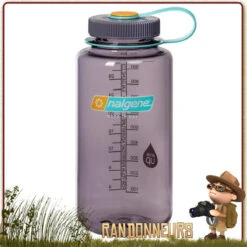Gourde Nalgene Grande Ouverture 1L AUBERGINE