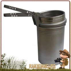 Gourde Pot Titane 100 Cl Vargo 6 Gourde Pot Titane 100 Cl Vargo -Camp Horizon Soldes Magasin gourde pot titane 100 cl vargo 2
