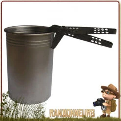 Gourde Pot Titane 100 Cl Vargo 7 Gourde Pot Titane 100 Cl Vargo -Camp Horizon Soldes Magasin gourde pot titane 100 cl vargo 3