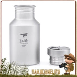 Gourde Sport Titane 40 Cl KEITH