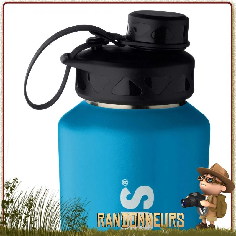 Gourde Trailbottle Inox Primus 60 Cl Bleue 2 Gourde Trailbottle Inox Primus 60 Cl Bleue – Image 2