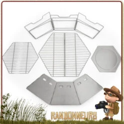 Grill Portable Hexagon Origin Outdoors -Camp Horizon Soldes Magasin grill portable hexagon origin outdoors 2