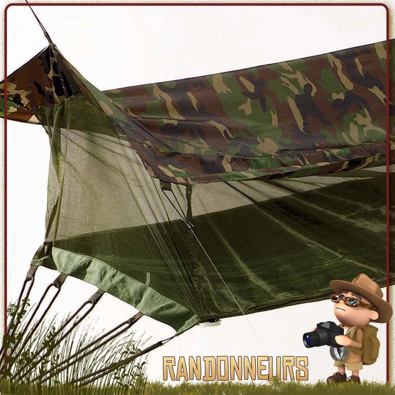 Hamac Moustiquaire JUNGLE Camo Rothco 1 Hamac Moustiquaire JUNGLE Camo Rothco
