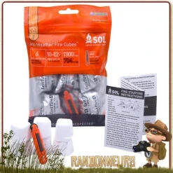 Kit Allume Feu Tout Temps SOL -Camp Horizon Soldes Magasin kit allume feu tout temps sol 2