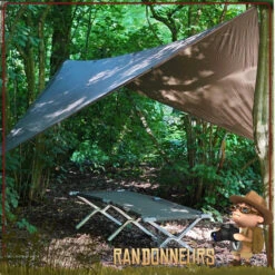 Kit Bache Tarp Tactique Camouflage 100 INC -Camp Horizon Soldes Magasin kit bache tarp tactique camouflage 100 inc 3