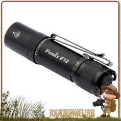 Lampe Torche FENIX E12 V2 -Camp Horizon Soldes Magasin lampe torche fenix e12 v2 2