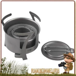 Origin Outdoors Rechaud Multi Combustibles Titane -Camp Horizon Soldes Magasin meilleur rechaud multi combustibles titane 2
