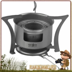 Origin Outdoors Rechaud Multi Combustibles Titane -Camp Horizon Soldes Magasin meilleur rechaud multi combustibles titane 8