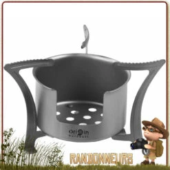 Origin Outdoors Rechaud Multi Combustibles Titane -Camp Horizon Soldes Magasin meilleur rechaud multi combustibles titane 9