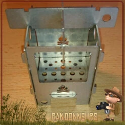 Micro Réchaud Bois EDCbox Bushcraft Essentials -Camp Horizon Soldes Magasin micro rechaud bois edcbox bushcraft essentials 3