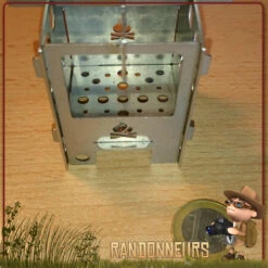 Micro Réchaud Bois EDCbox Bushcraft Essentials -Camp Horizon Soldes Magasin micro rechaud bois edcbox bushcraft essentials 4