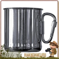 Mug 33 Cl Inox Isotherme Avec Mousqueton RELAGS
