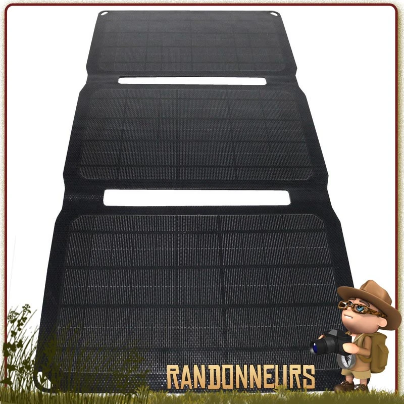 Panneau Solaire Chargeur USB 20W GORILLA Power Plus 1 Panneau Solaire Chargeur USB 20W GORILLA Power Plus