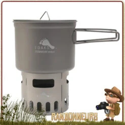 Pare-Vent Support Pot Titane Toaks