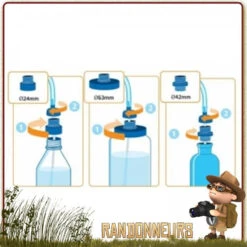 Pipette Hydratation Convertube SOURCE -Camp Horizon Soldes Magasin pipette hydratation convertube source 2