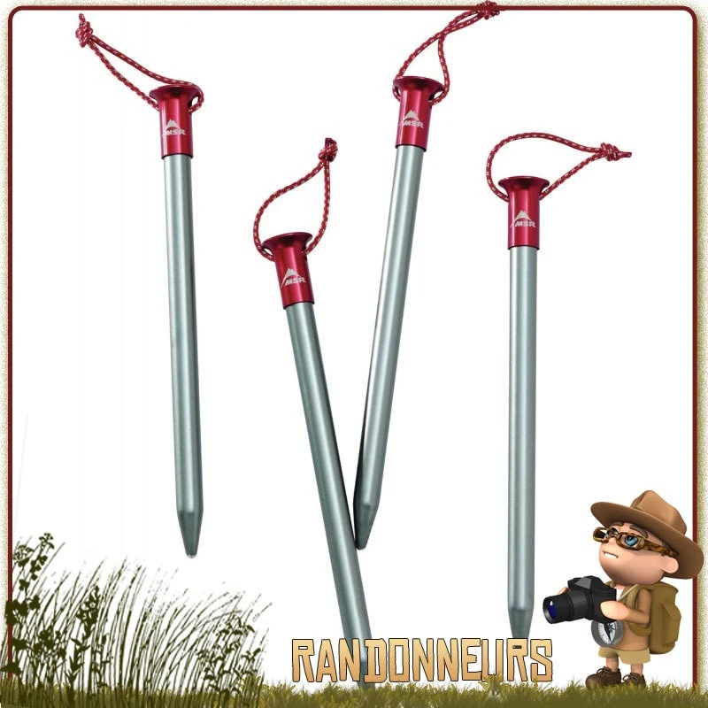 Piquets De Tente Core 23 Cm MSR 1 Piquets De Tente Core 23 Cm MSR