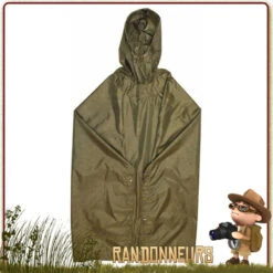 Poncho Tarp Aventure Vert Olive Highlander